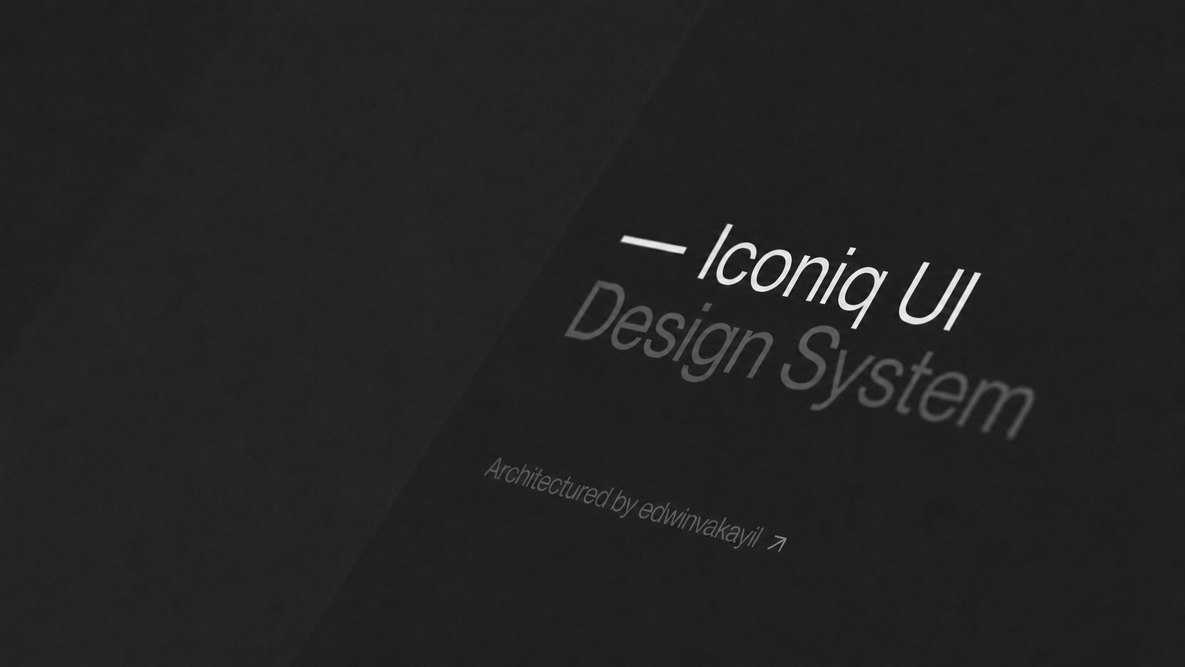 Iconiq UI